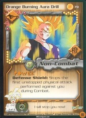 Orange Burning Aura Drill - 070 - Unlimited Edition